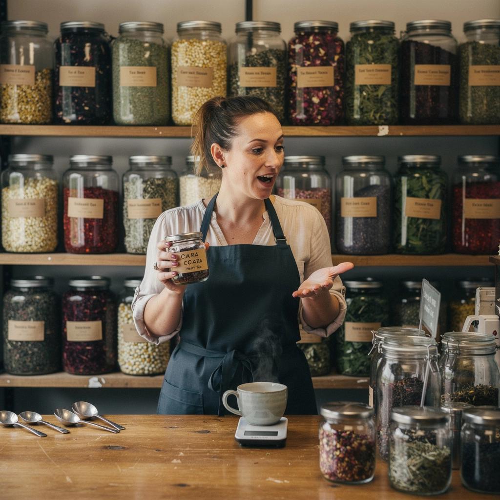 Natūralių ingredientų asortimentas, skirtas sveikatai palaikyti.